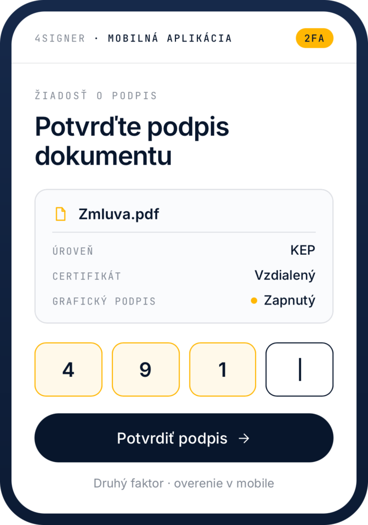 Elektronický podpis
